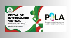 Resultado final da seleção para o PILA Virtual 2027/1