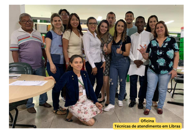 Oficina Técnicas de atendimento em Libras